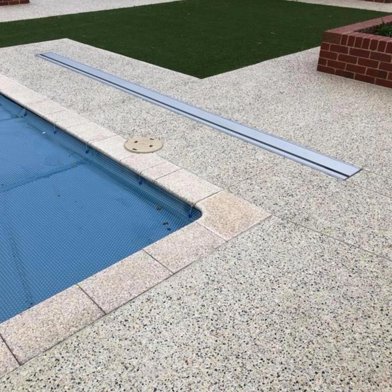 below ground pool cover box