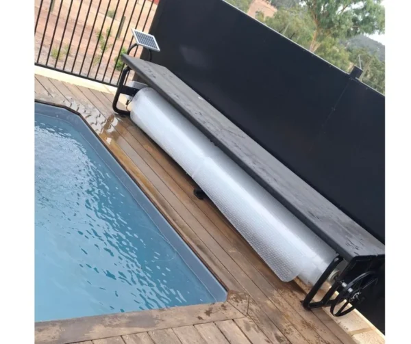 350i Illusion cover on UBR Daisy 350i Illusion Solar Pool Cover